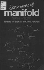 book Seven Years of Manifold. 1968-1980