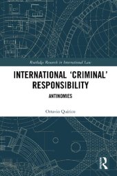 book International ‘Criminal’ Responsibility: Antinomies