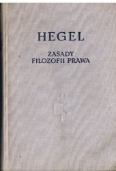 book Zasady filozofii prawa