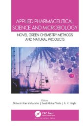 book Applied Pharmaceutical Science and Microbiology: Novel Green Chemistry Methods and Natural Products