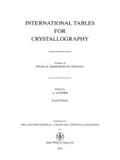 book International Tables for Crystallography Volume D: Physical properties of crystals