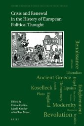 book Crisis and Renewal in the History of European Political Thought