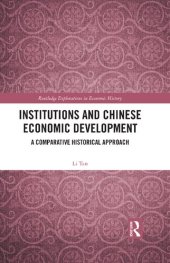 book Institutions and Chinese Economic Development: A Comparative Historical Approach