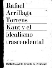 book Kant y el idealismo trascendental