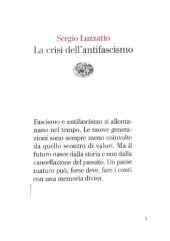 book La crisi dell'antifascismo