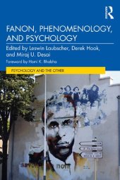 book Fanon, Phenomenology, and Psychology