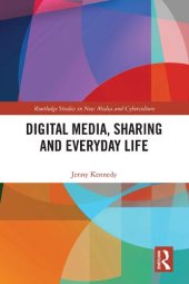 book Digital Media, Sharing and Everyday Life