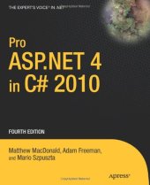 book Pro ASP.NET 4 in C# 2010, Fourth Edition