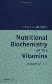 book Nutritional Biochemistry of the Vitamins