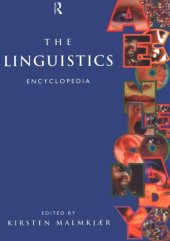 book The Linguistics Encyclopedia