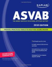 book Kaplan ASVAB 2010 Edition: The Armed Services Vocational Aptitude Battery