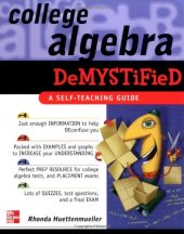 book College Algebra Demystified