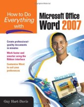 book How to Do Everything with Microsoft Office Word 2007