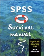 book SPSS Survival Manual: A Step By Step Guide to Data Analysis Using SPSS for Windows (Version 10)