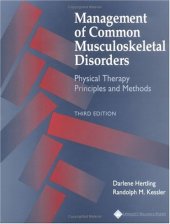 book Management of Common Musculoskeletal Disorders: Physical Therapy Principles and Methods