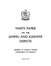 book White paper on the Jammu and Kashmir dispute.