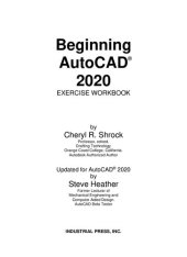 book Beginning AutoCAD® 2020 Exercise Workbook