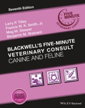 book Blackwell's Five-Minute Veterinary Consult: Canine and Feline