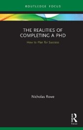 book The Realities of Completing a PhD: How to Plan for Success