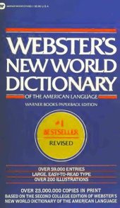 book Webster's New World Dictionary of the American Language