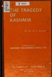 book The Tragedy of Kashmir