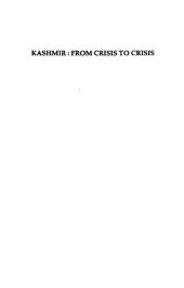 book Kashmir, from Crisis to Crises