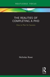 book The Realities of Completing a PhD: How to Plan for Success