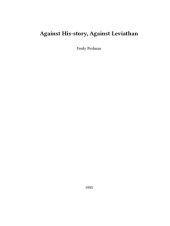 book Against His-Story, Against Levithian