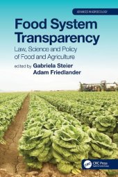 book Food System Transparency: Law, Science and Policy of Food and Agriculture