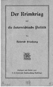 book Der Krimkrieg und die österreichische Politik