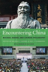 book Encountering China. Michael Sandel and Chinese Philosophy