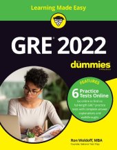 book GRE 2022 for dummies