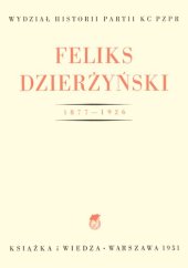 book Feliks Dzierżyński 1877—1926