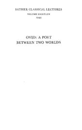 book Ovid: A Poet between Two Worlds