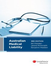 book Australian Medical Liability