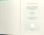 book Beiträge zur Berichtigung bisheriger Missverständnisse der Philosophen