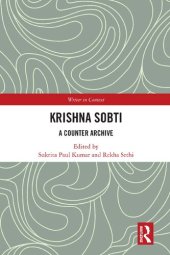 book Krishna Sobti: A Counter Archive