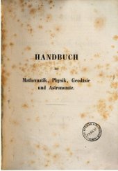 book Handbuch der Mathematik, Physik, Geodäsie und Astronomie