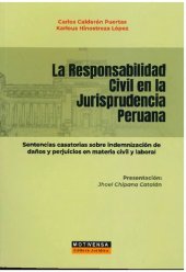 book LA RESPONSABILIDAD CIVIL EN LA JURISPRUDENCIA PERUANA