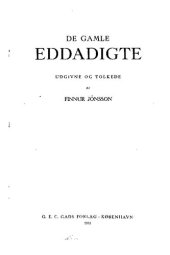 book De gamle Eddadigte