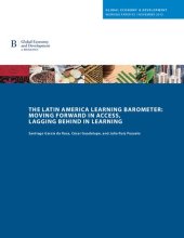 book The Latin America learning barometer: Moving forward in access, lagging behind in learning