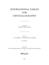 book International Tables for Crystallography Volume H: Powder diffraction