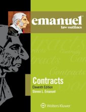 book Emanuel Law Outlines for Contracts