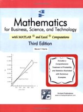 book Mathematics for Business, Science, and Technology