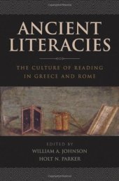 book Ancient Literacies: The Culture of Reading in Greece and Rome