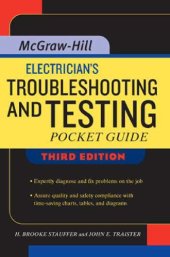 book Electrician’s Troubleshooting and Testing Pocket Guide, Third Edition