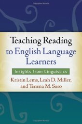 book Teaching Reading to English Language Learners: Insights from Linguistics