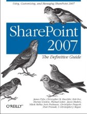 book SharePoint 2007: The Definitive Guide