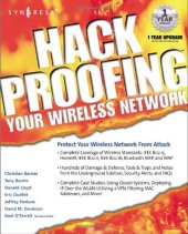 book Hackproofing Your Wireless Network