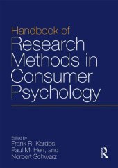 book Handbook of Research Methods in Consumer Psychology